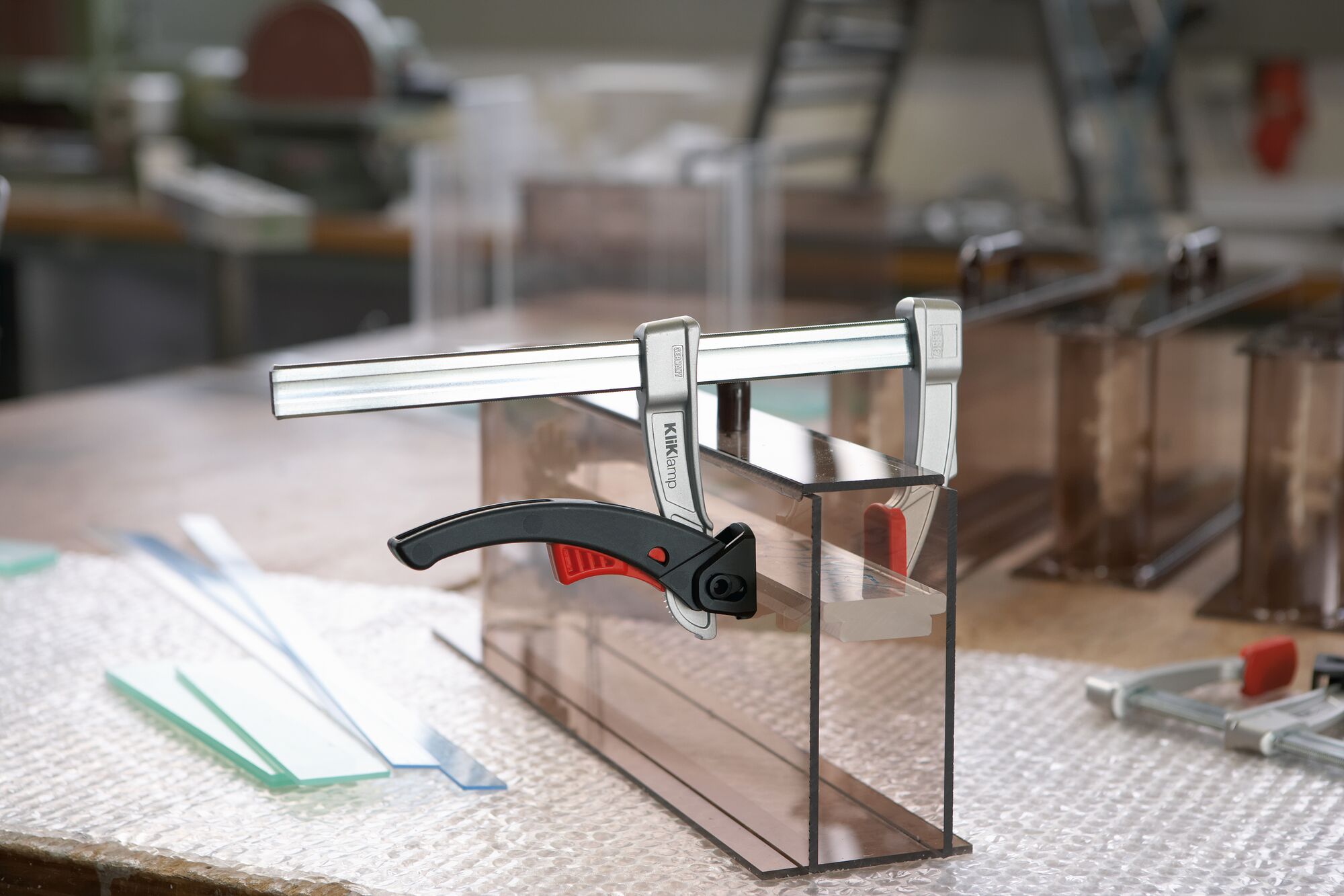 ベッセイ マグネシウム製軽量クランプ KLI-12 4点 ハイテク・レバークランプ KliKlamp KLI – BESSEY